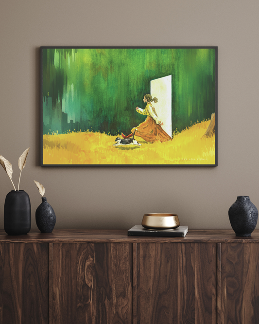 The Portal | Watercolour Wall Art