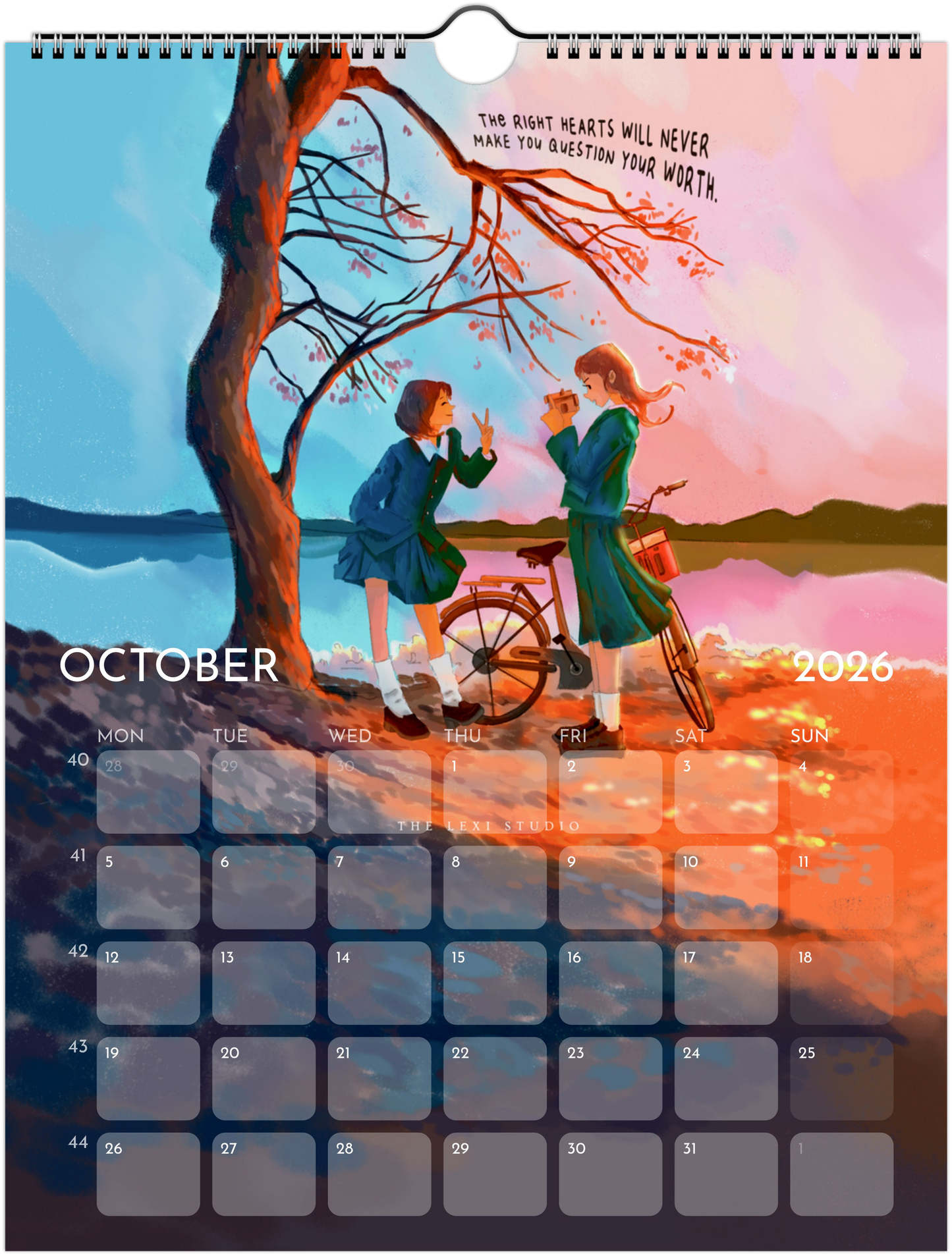 2026 Digital Art Calendar (Downloadable)