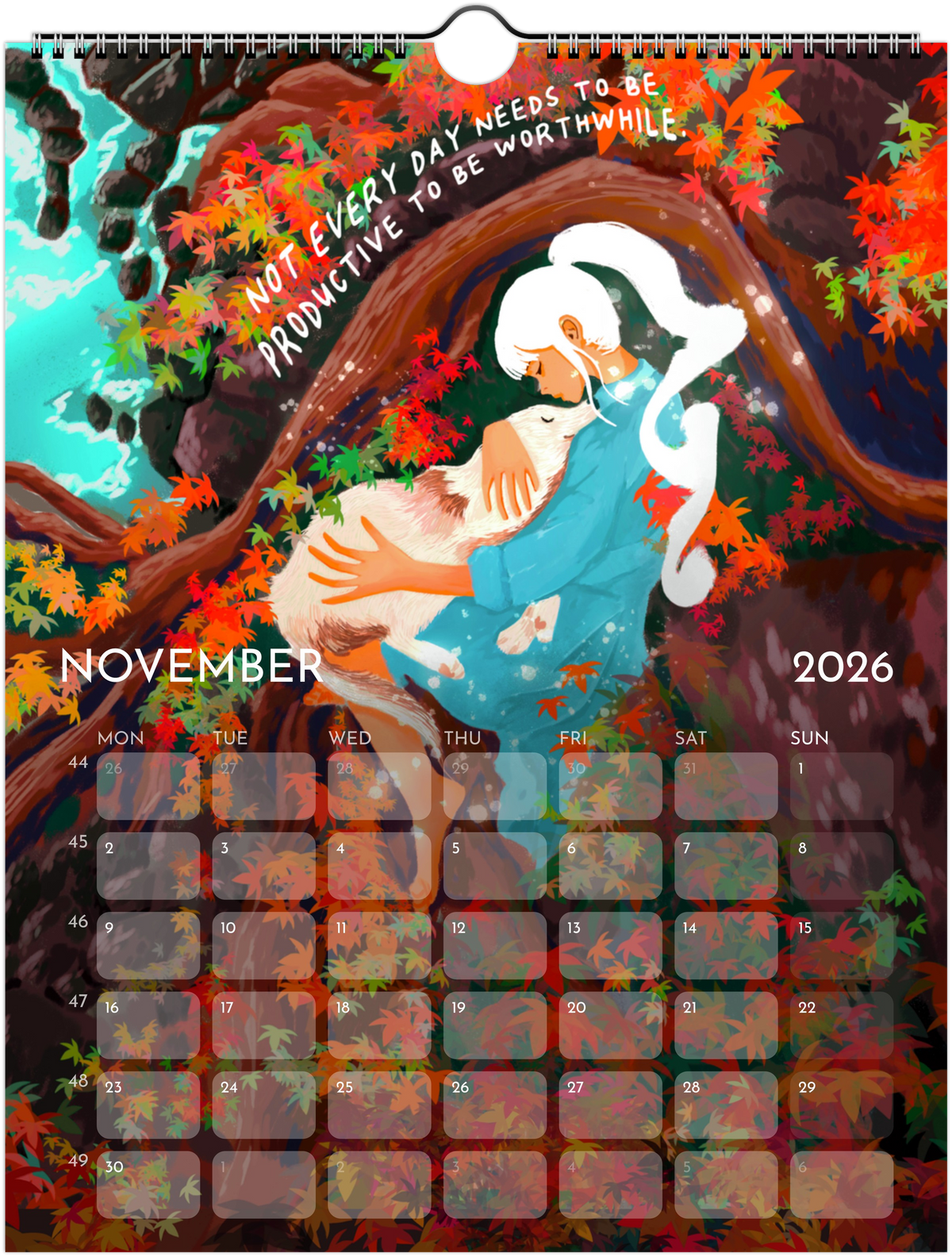 2026 Digital Art Calendar (Downloadable)