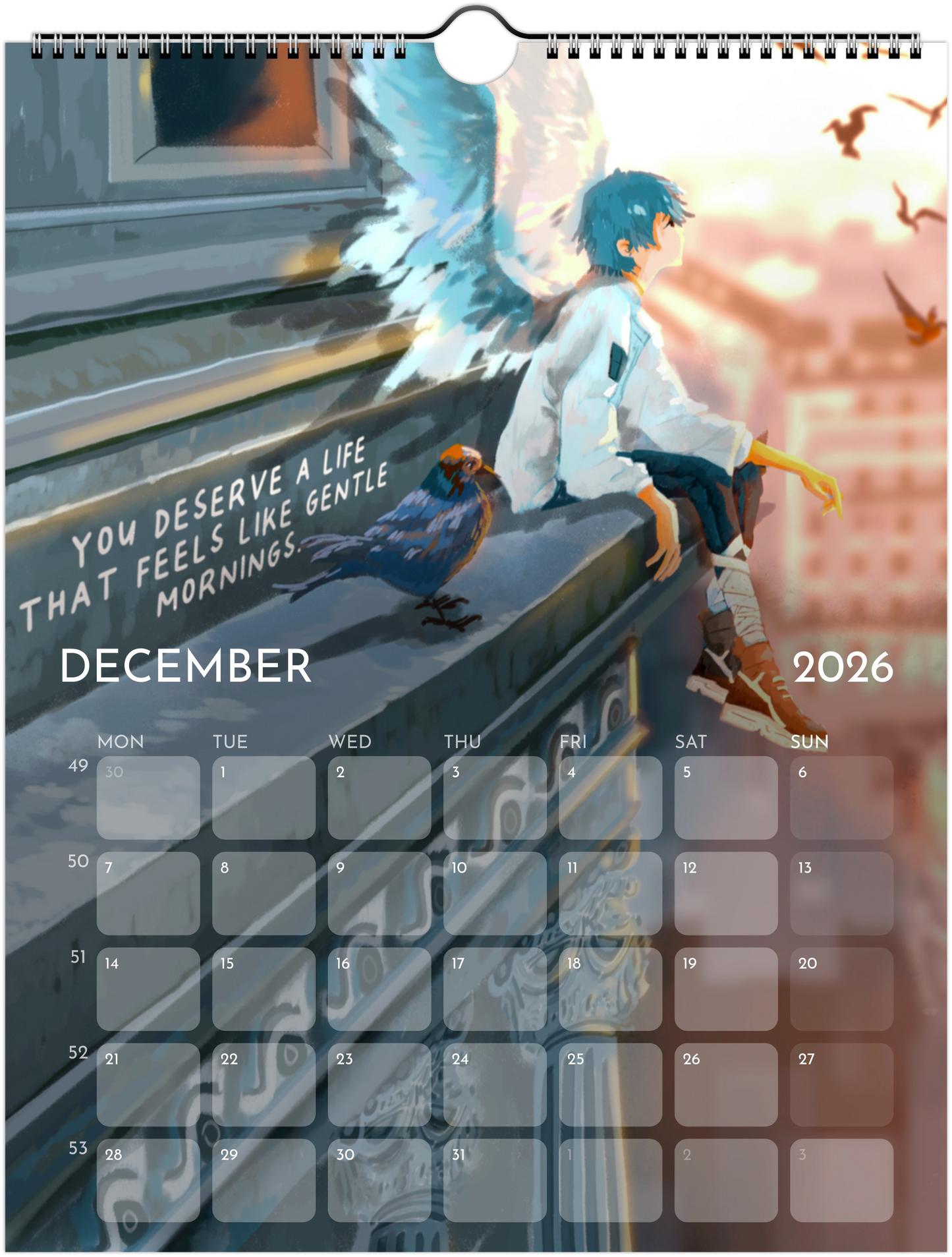 2026 Digital Art Calendar (Downloadable)