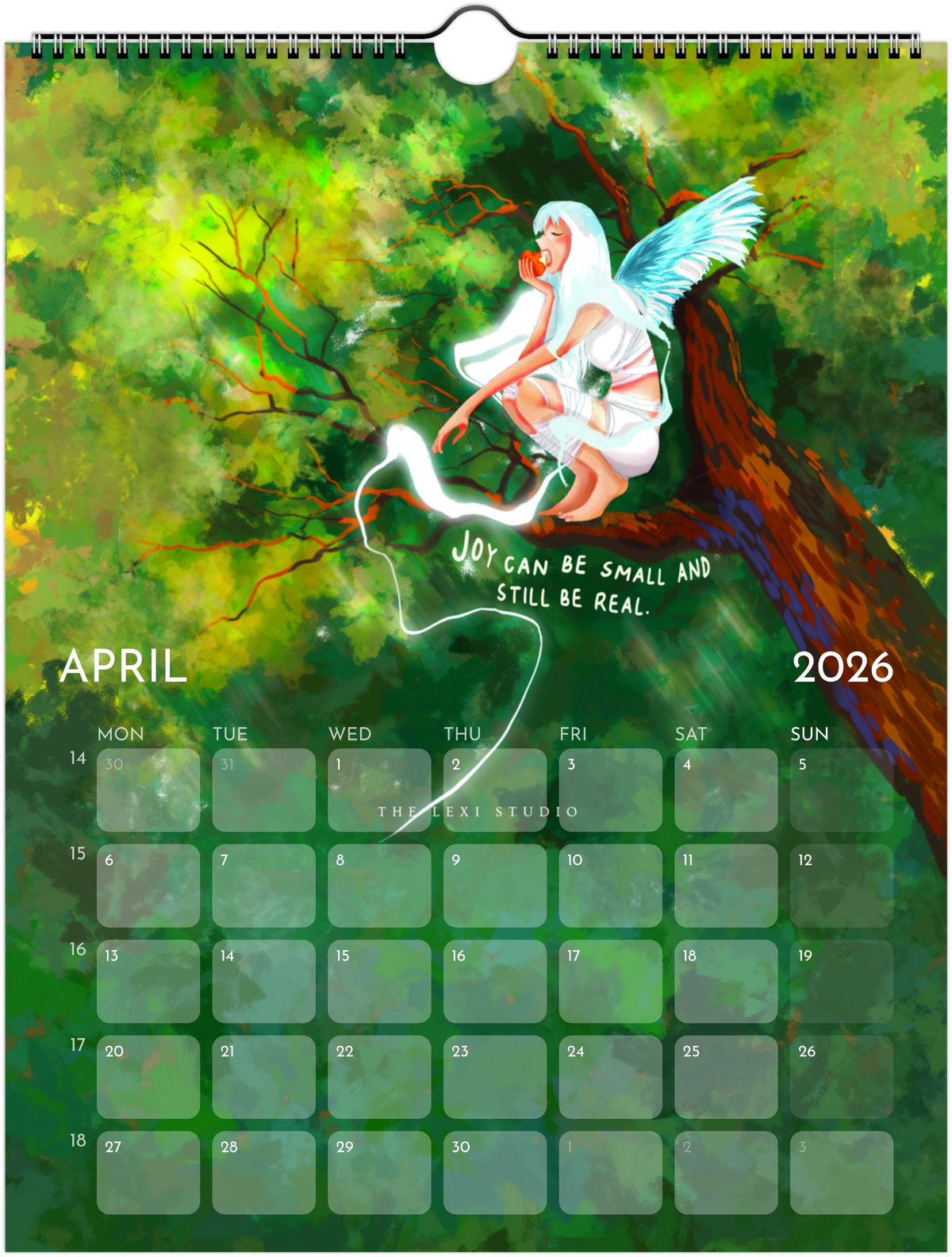 2026 Digital Art Calendar (Downloadable)