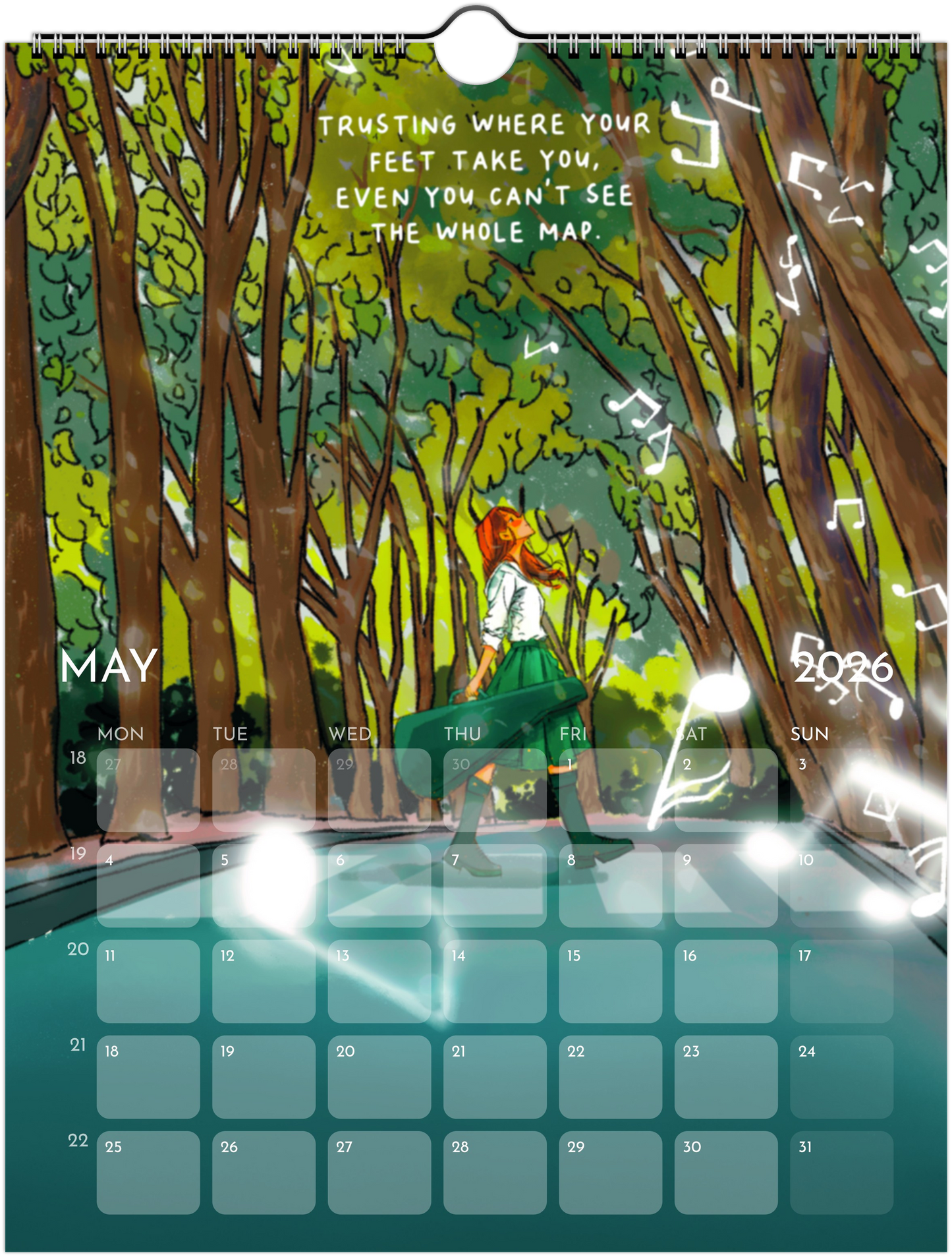 2026 Digital Art Calendar (Downloadable)