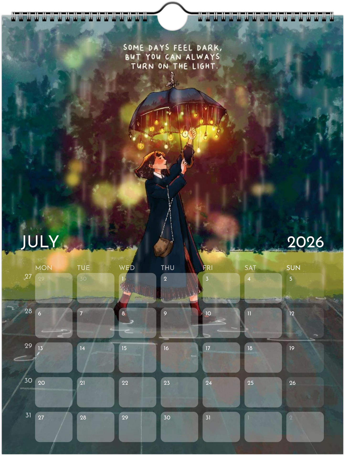 2026 Digital Art Calendar (Downloadable)