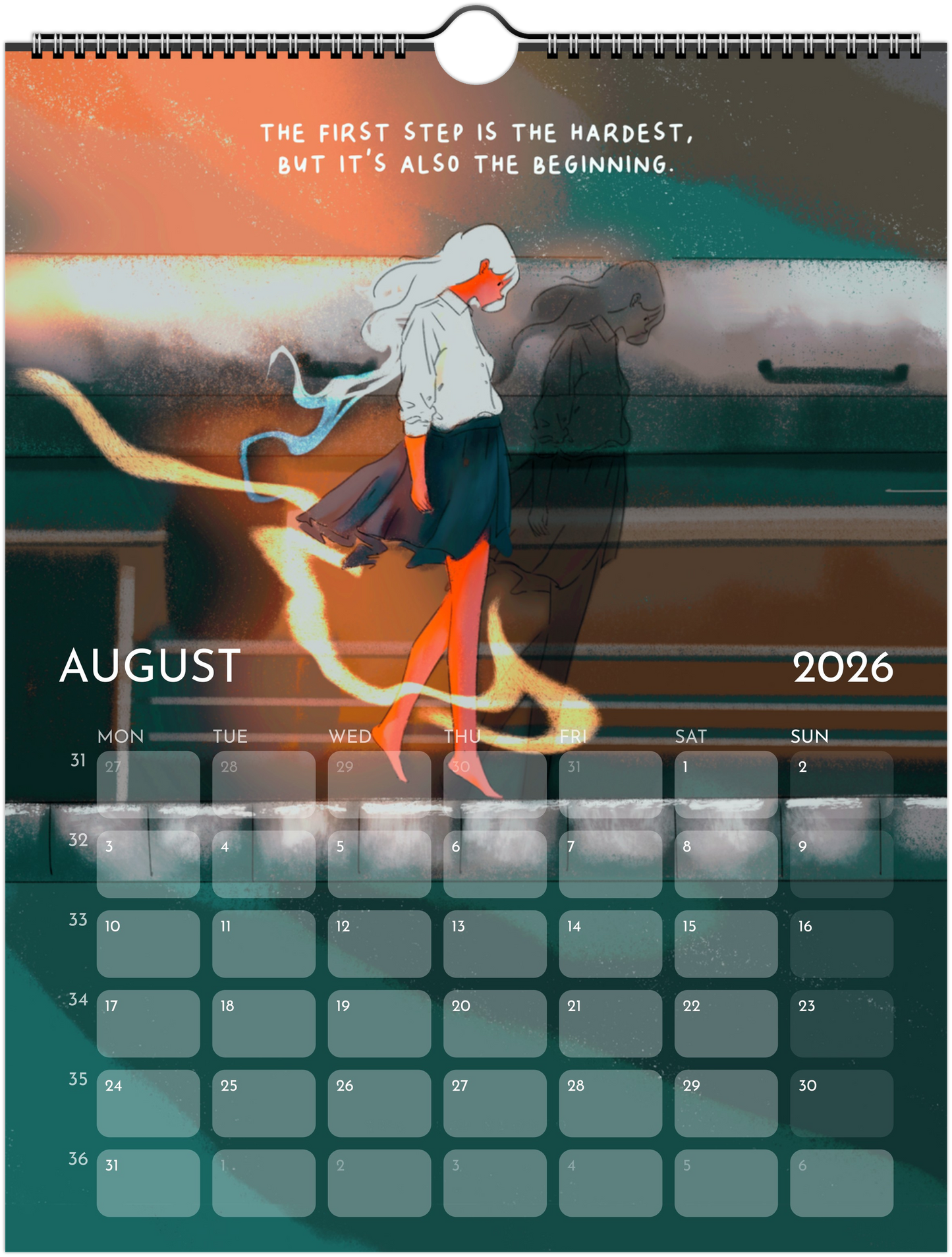 2026 Digital Art Calendar (Downloadable)