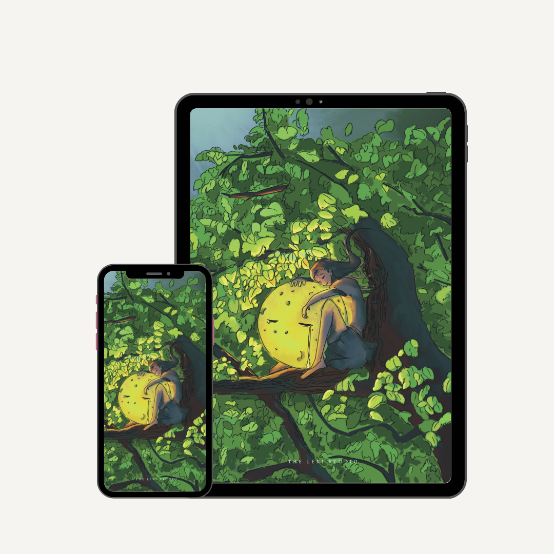 Weeping Moon | Wallpaper