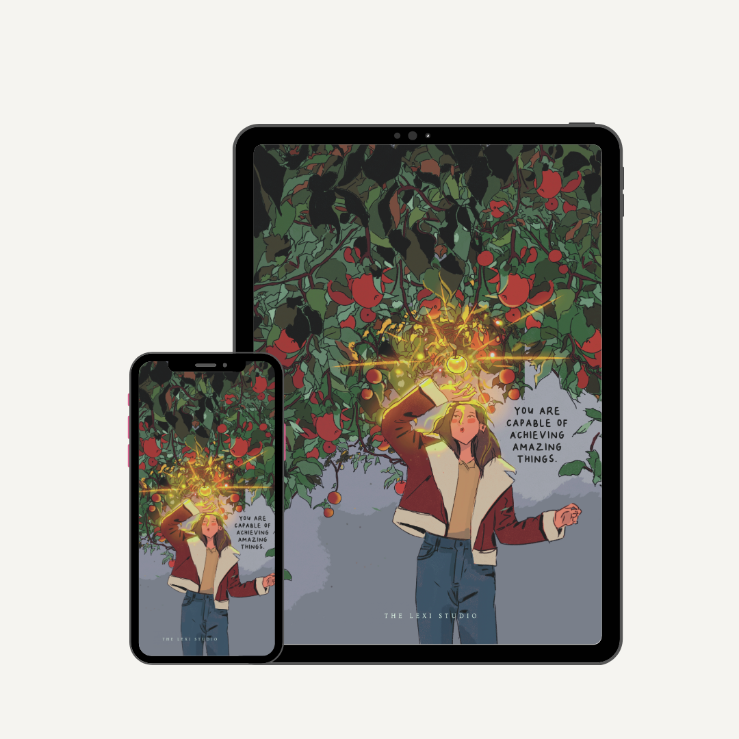 Golden Apple | Wallpaper