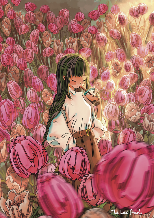 Boba Bliss and Tulip Dreams