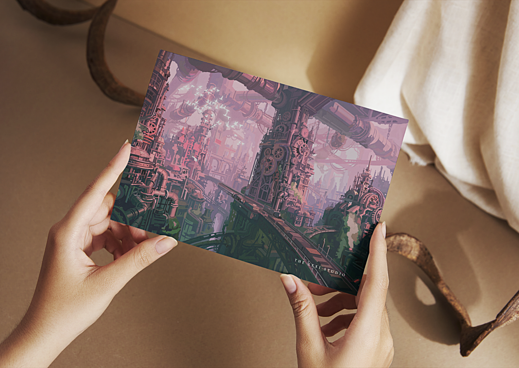 The Bronze City | Art Print