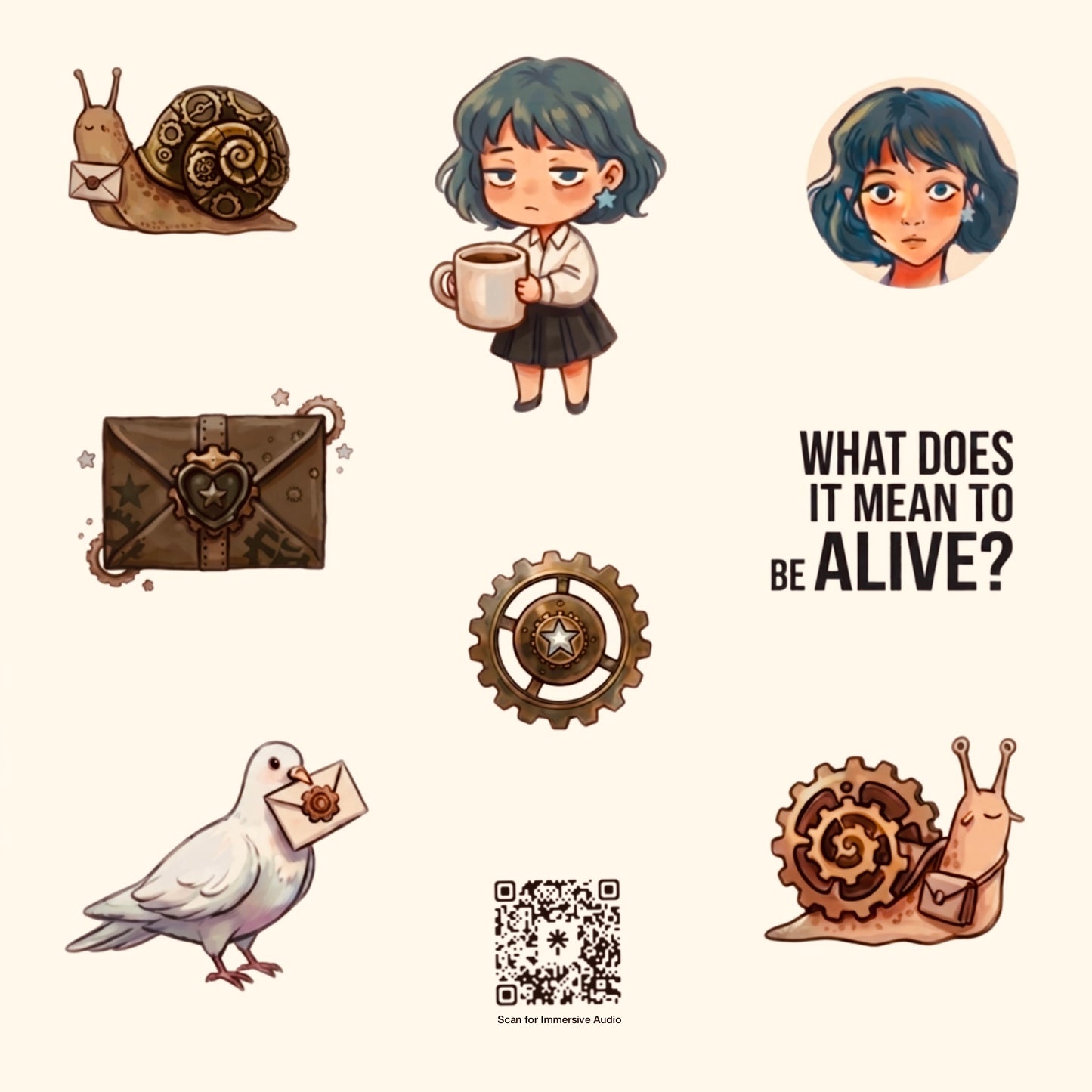 Bubble-free stickers