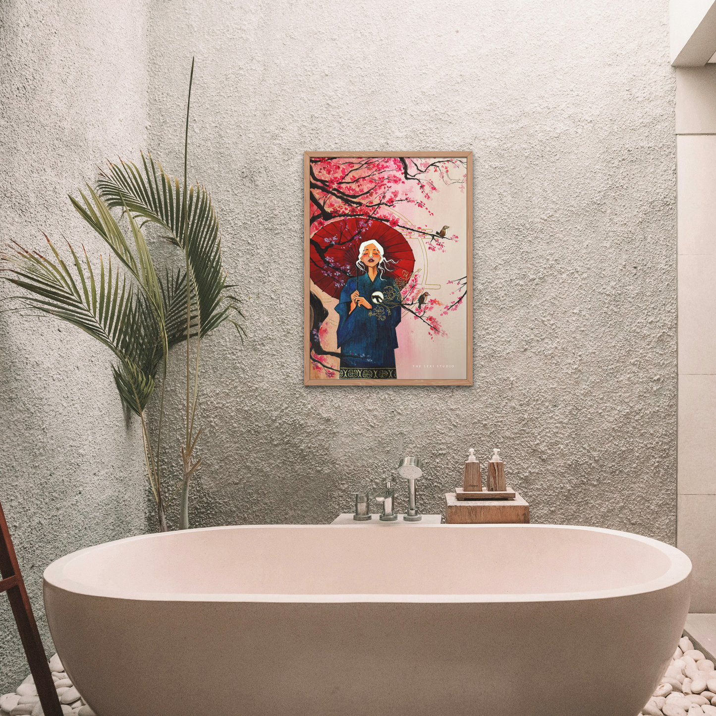 The Bloomer | Watercolour Wall Art