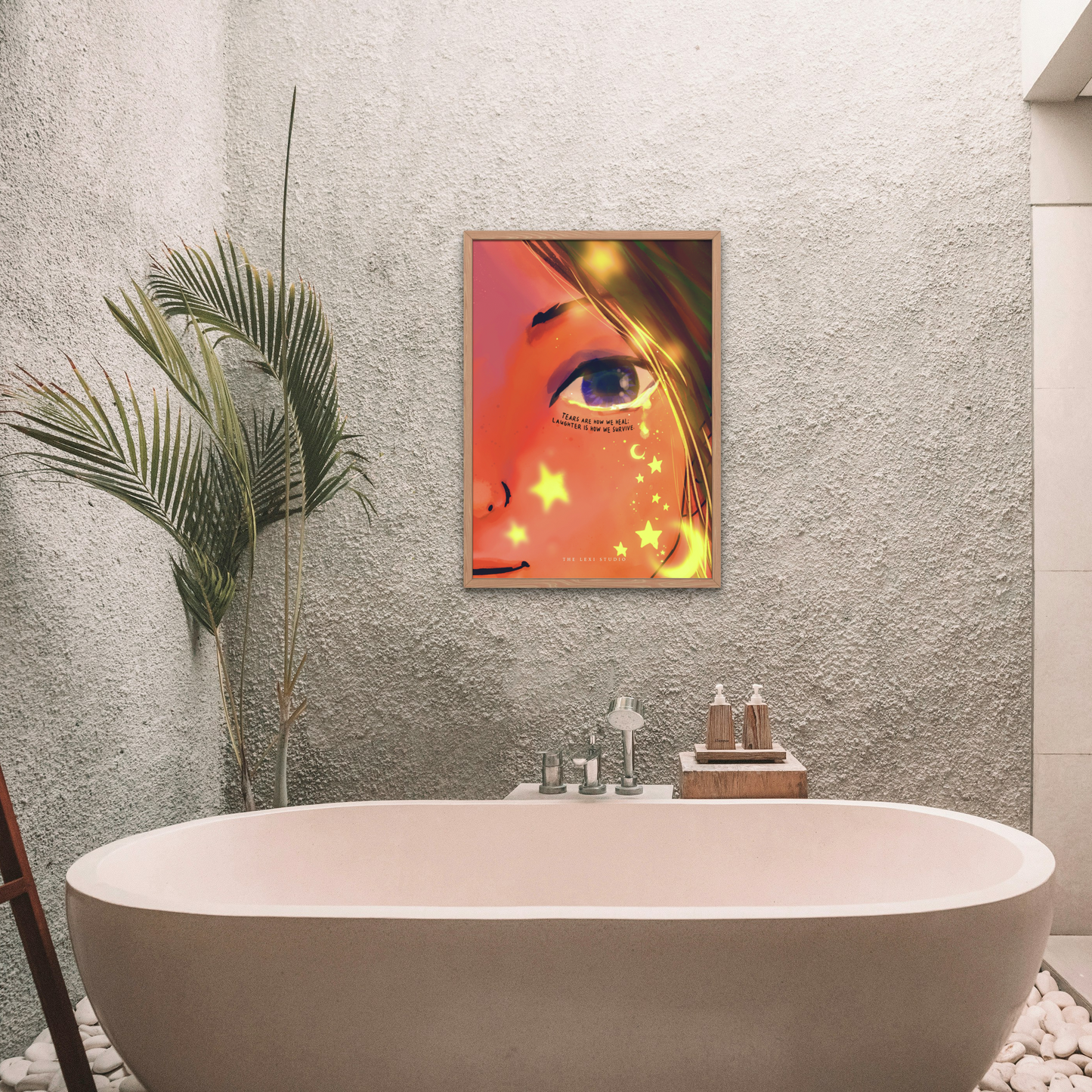 Healing Tear | Wall Art