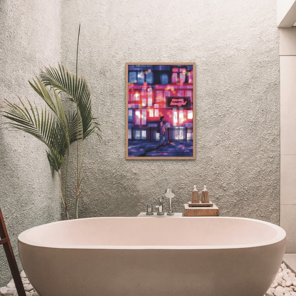 You Are Beautiful | Wall Art