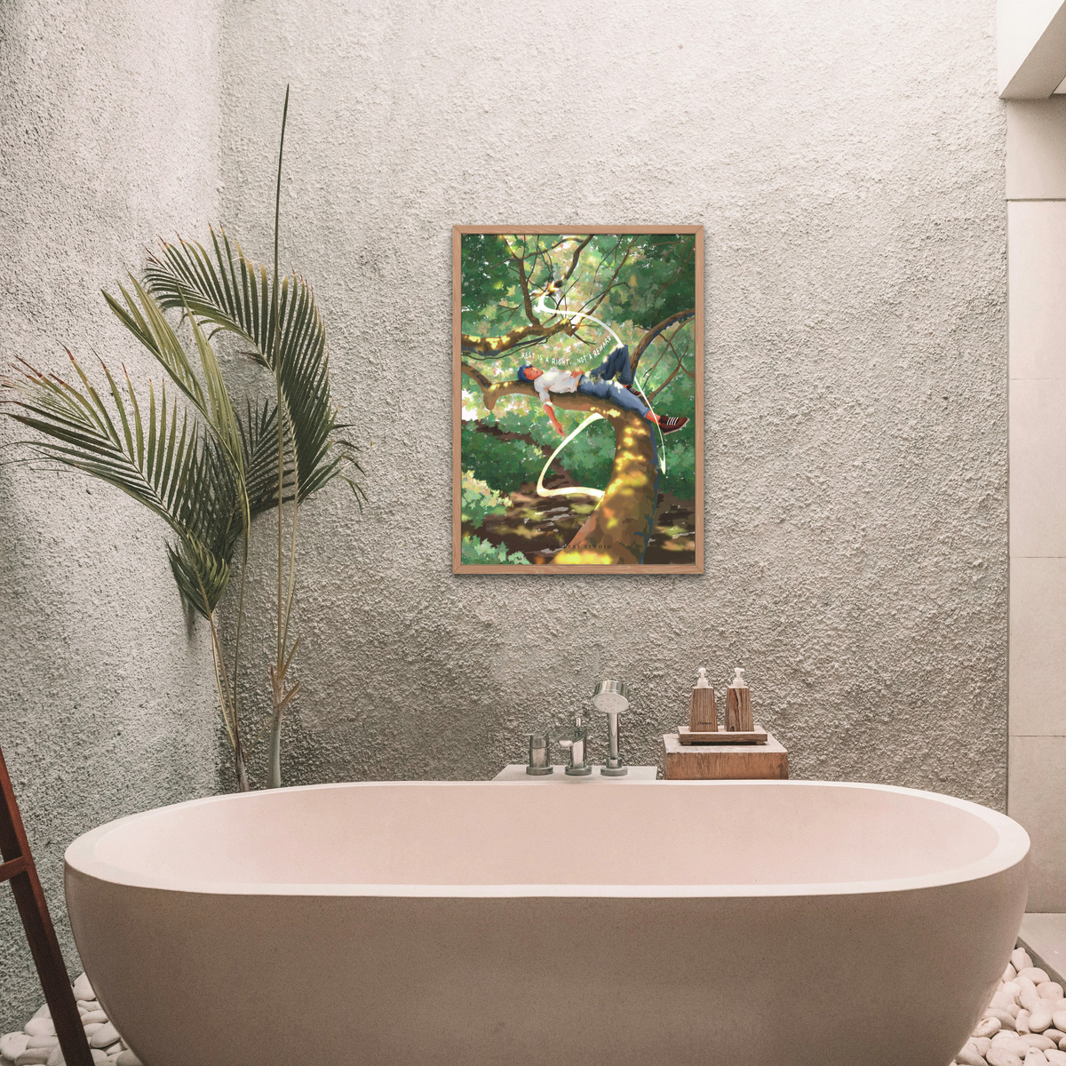Rest is A Right | Wall Art