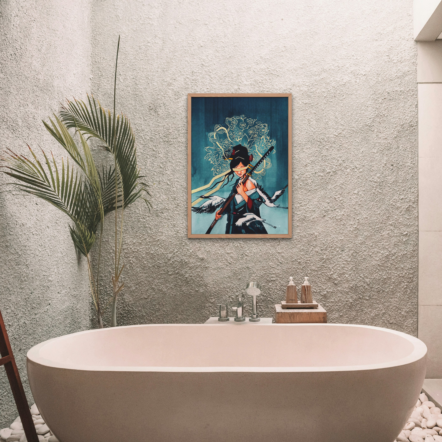 Warrior | Watercolour Wall Art