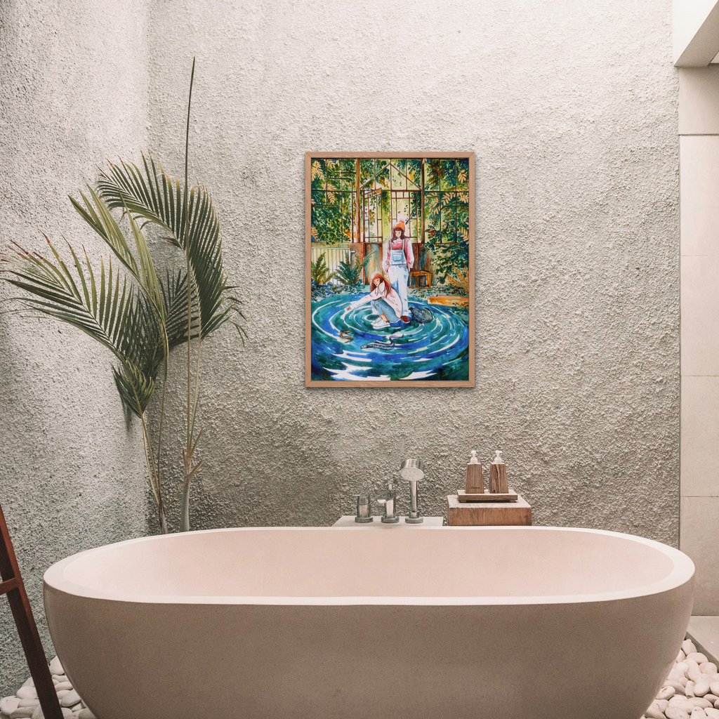 Garden of Unseen Creature | Wall Art