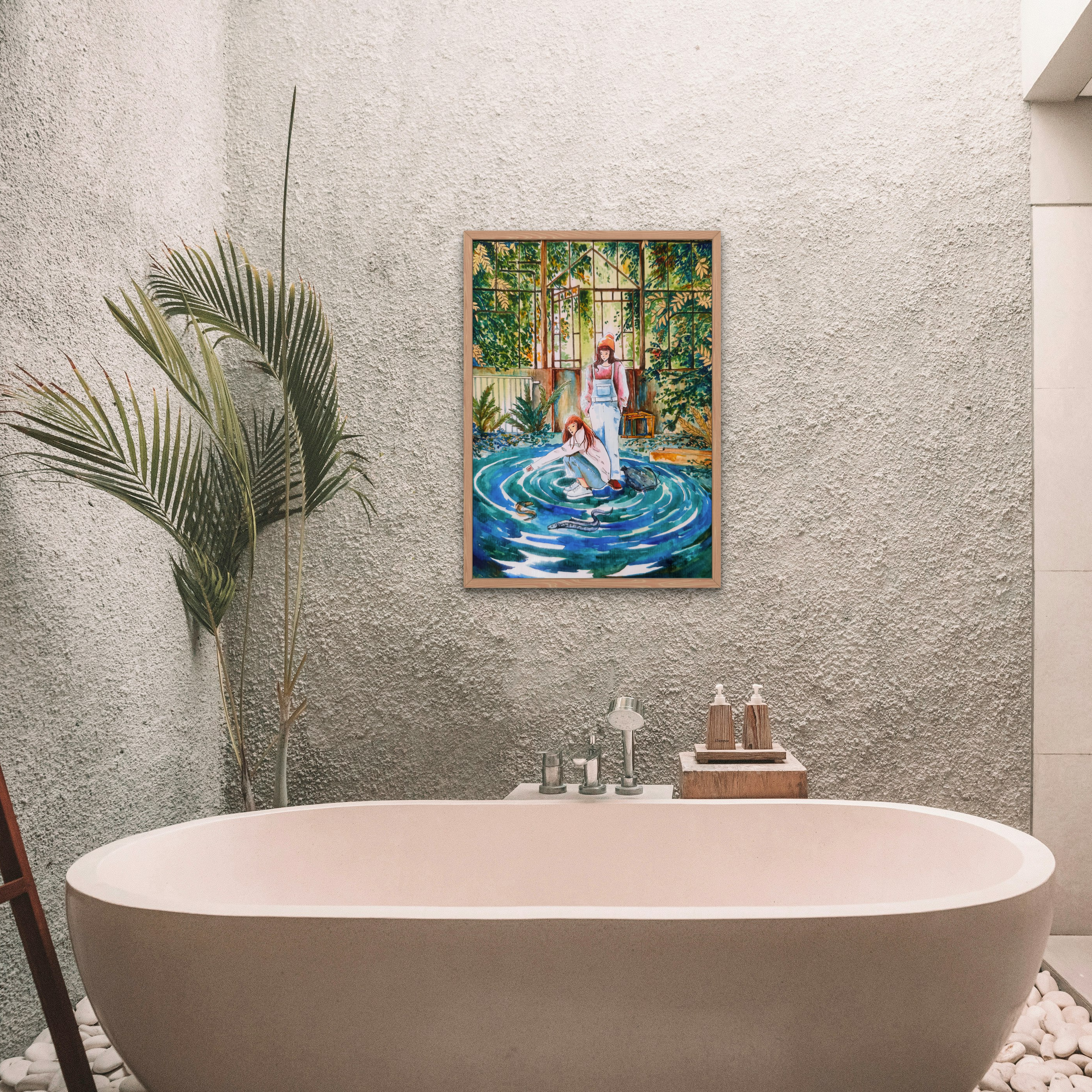 Garden of Unseen Creature | Wall Art