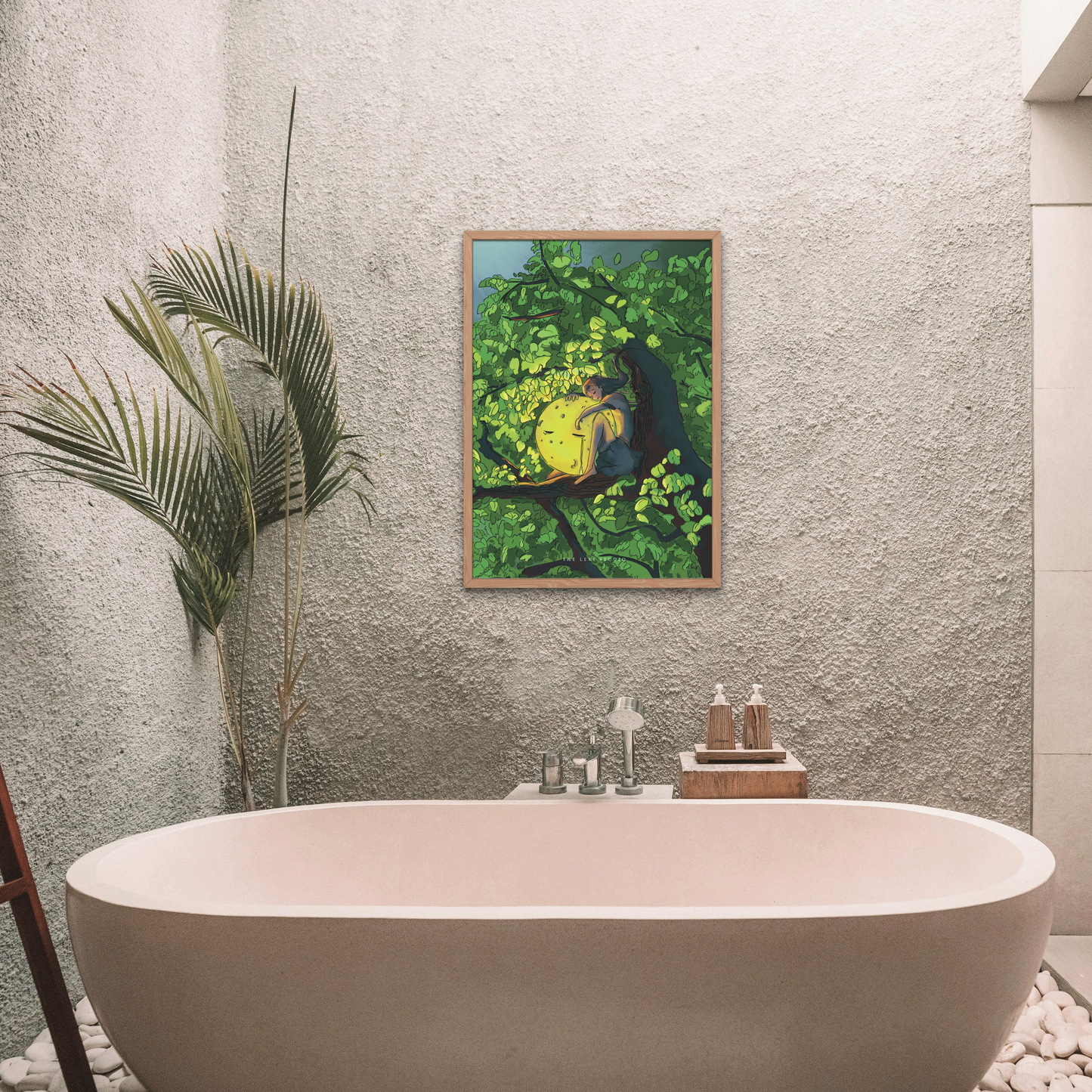 Weeping Moon | Wall Art