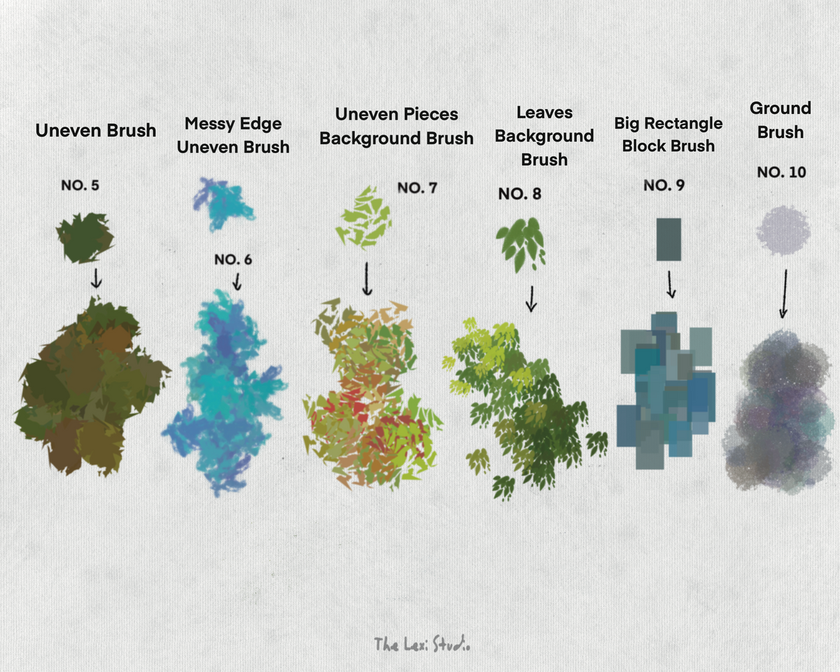 Background Brush [10 Stamps]