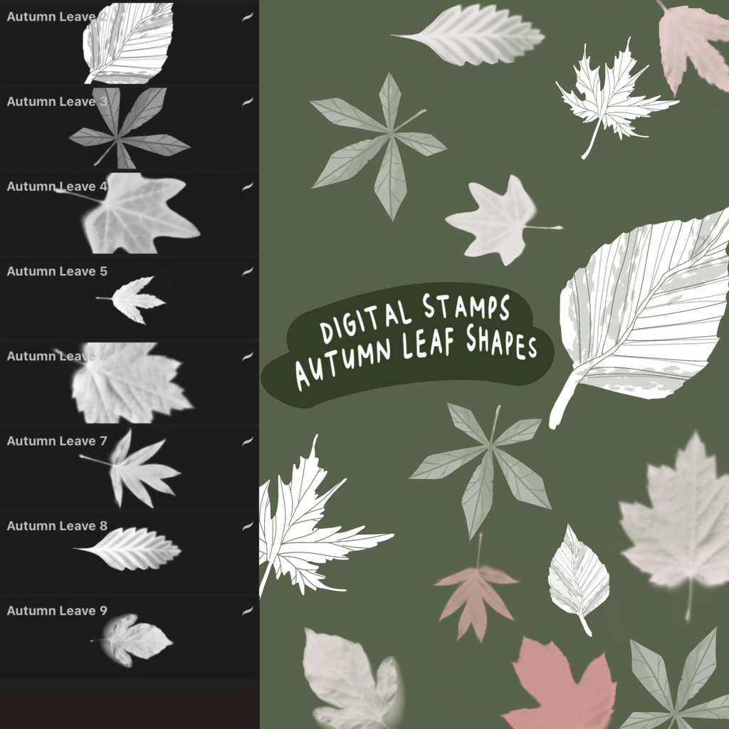 [148 Stamps] Digital Brush Stamp Bundle Value Pack