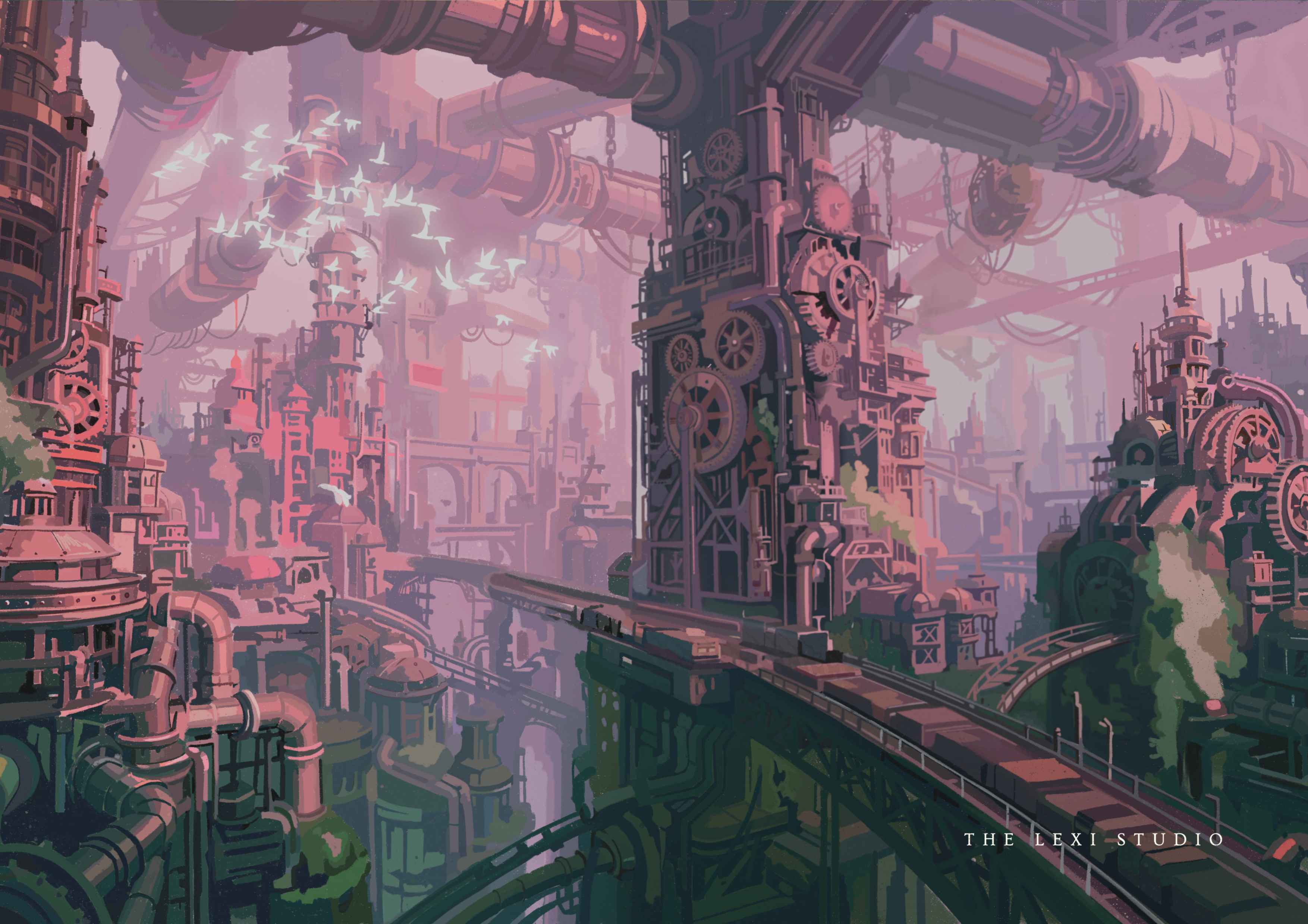 The Bronze City | Art Print