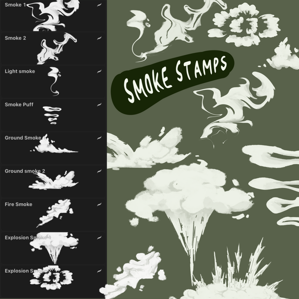 [148 Stamps] Digital Brush Stamp Bundle Value Pack