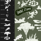 [148 Stamps] Digital Brush Stamp Bundle Value Pack