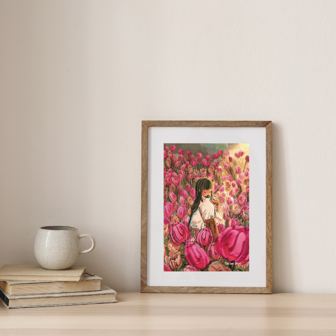 Boba & Tulip | Wall Art