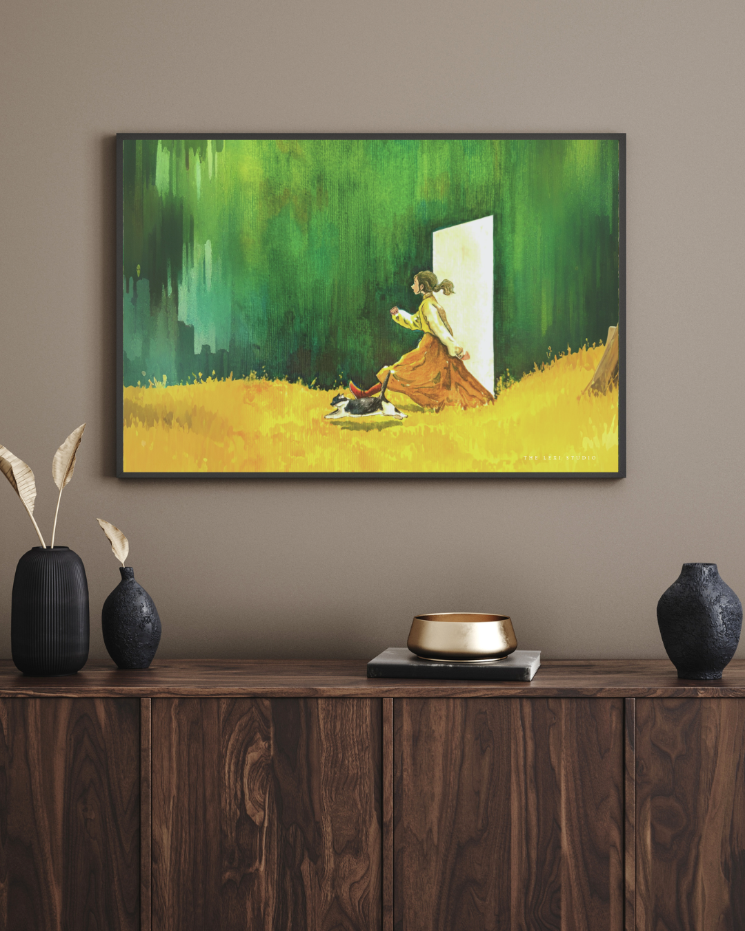The Portal | Watercolour Wall Art