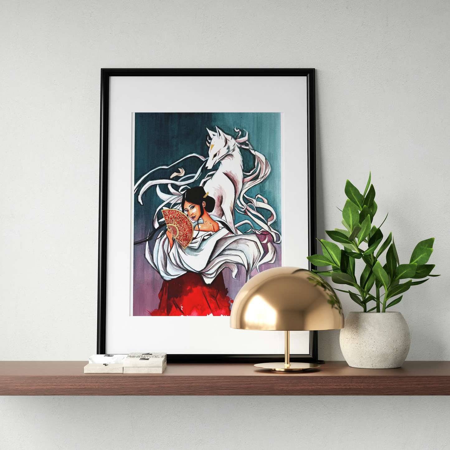 Foxy | Watercolour Wall Art