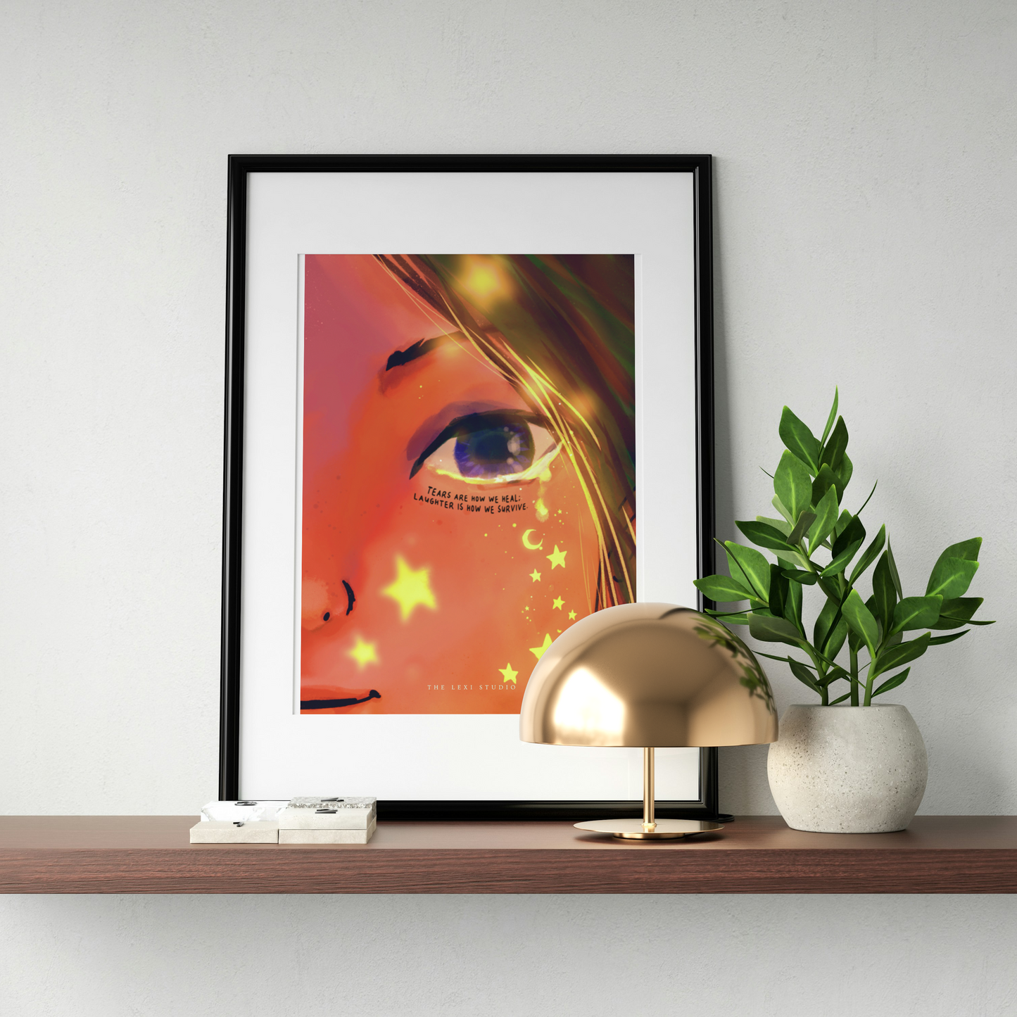 Healing Tear | Wall Art
