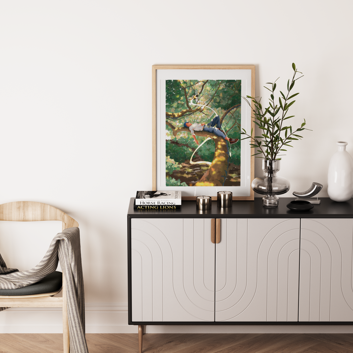 Rest is A Right | Wall Art