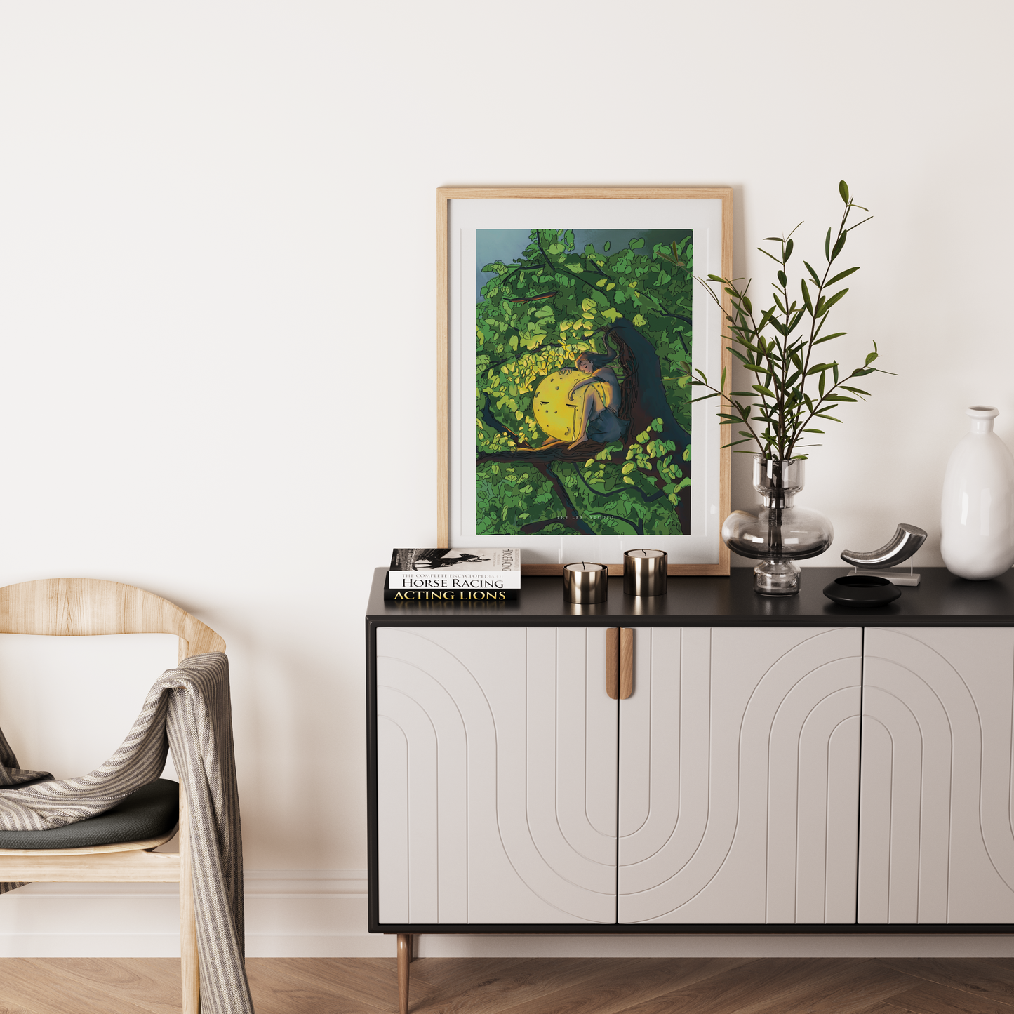 Weeping Moon | Wall Art