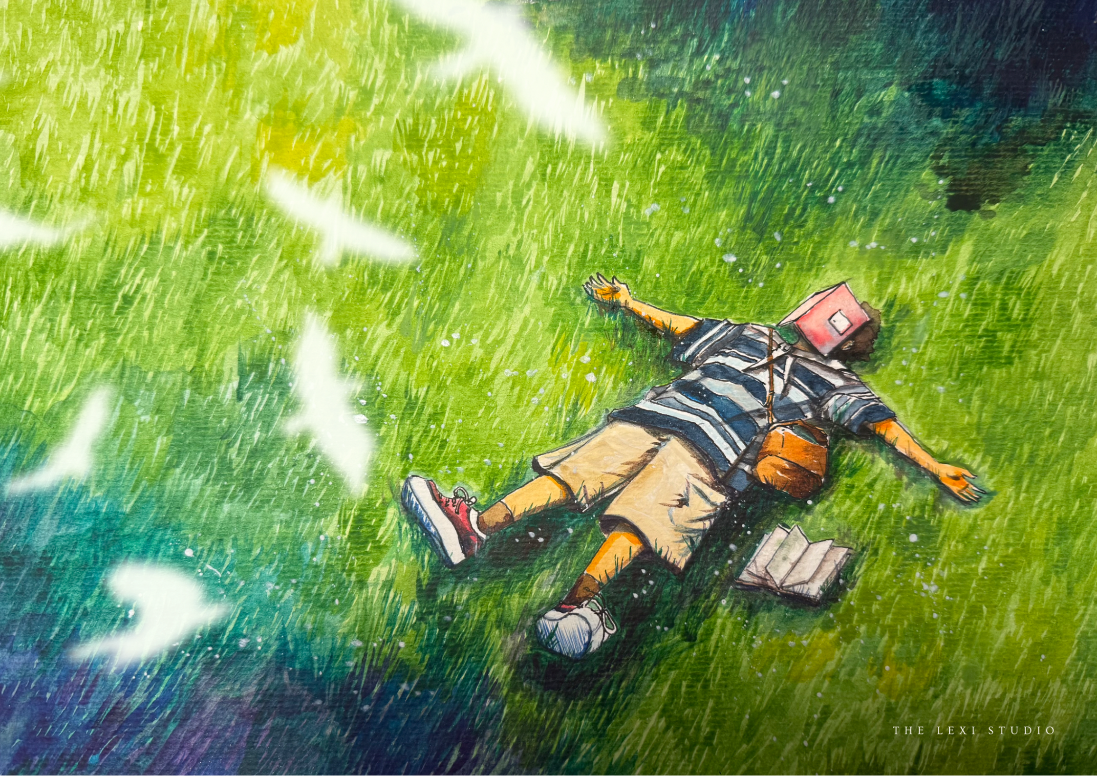 Rest and Heal | Watercolour Wall Art