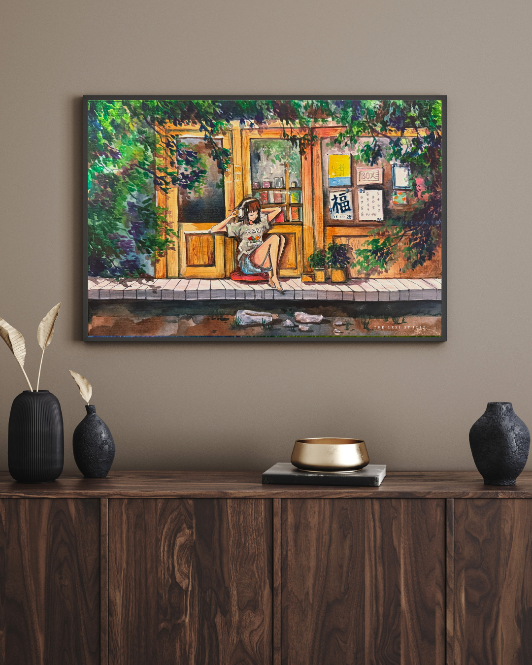 Slow Down | Watercolour Wall Art