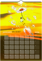 2026 Digital Art Calendar (Downloadable)