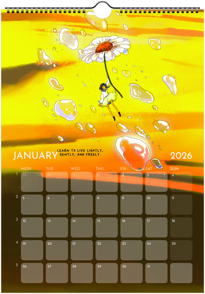 2026 Digital Art Calendar (Downloadable)