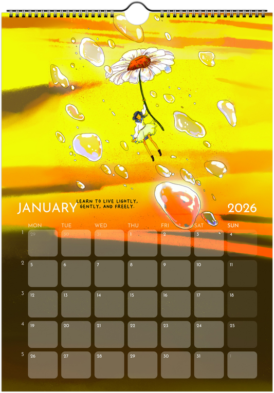 2026 Digital Art Calendar (Downloadable)