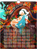 2026 Digital Art Calendar (Downloadable)