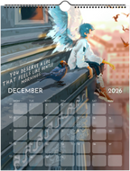 2026 Digital Art Calendar (Downloadable)