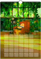 2026 Digital Art Calendar (Downloadable)