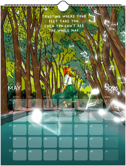 2026 Digital Art Calendar (Downloadable)