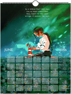 2026 Digital Art Calendar (Downloadable)
