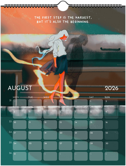 2026 Digital Art Calendar (Downloadable)