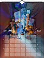 2026 Digital Art Calendar (Downloadable)